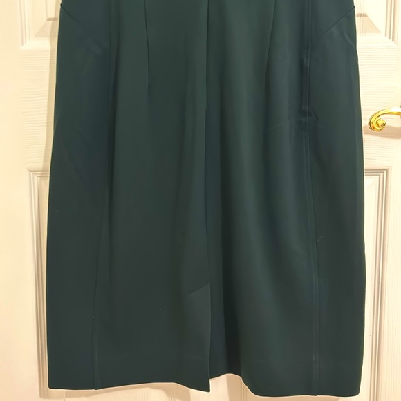 MM Lafleur Lydia Twist Strap Sheath Dress in Forest Green New Size 16 - Picture 10 of 14